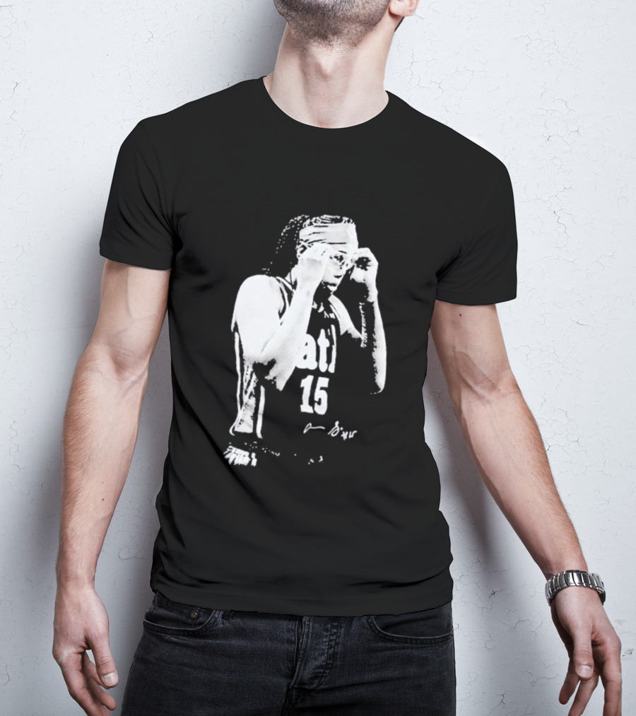 Allisha Gray Number 15 Goggles Gesture T-Shirt