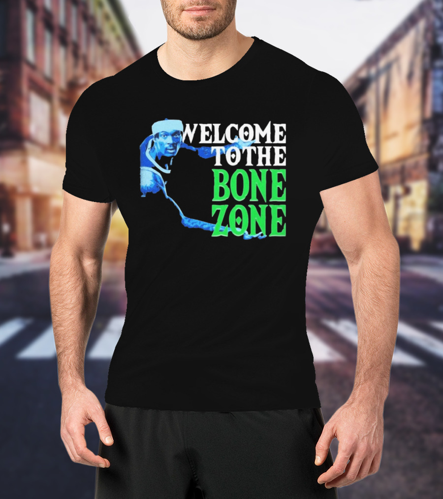 Welcome To The Bone Zone Minnesota Timberwolves Bones Hyland T-Shirt