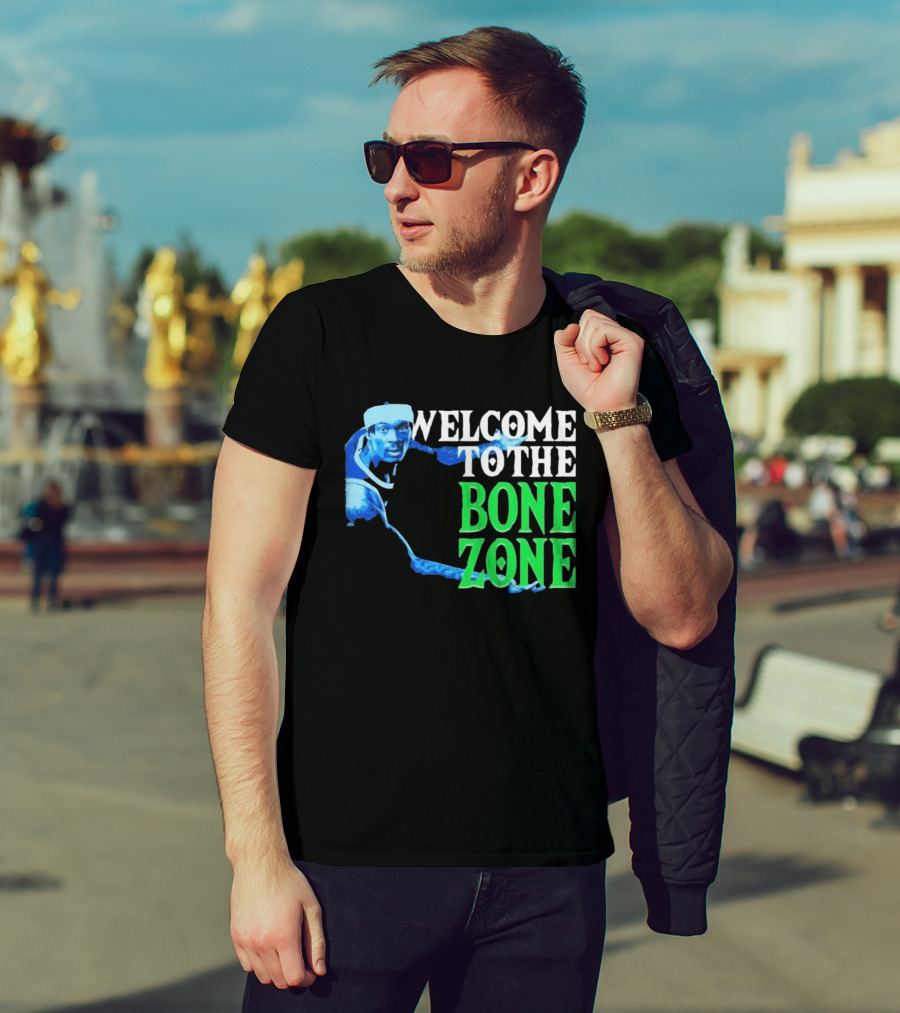Welcome To The Bone Zone Minnesota Timberwolves Bones Hyland T-Shirt