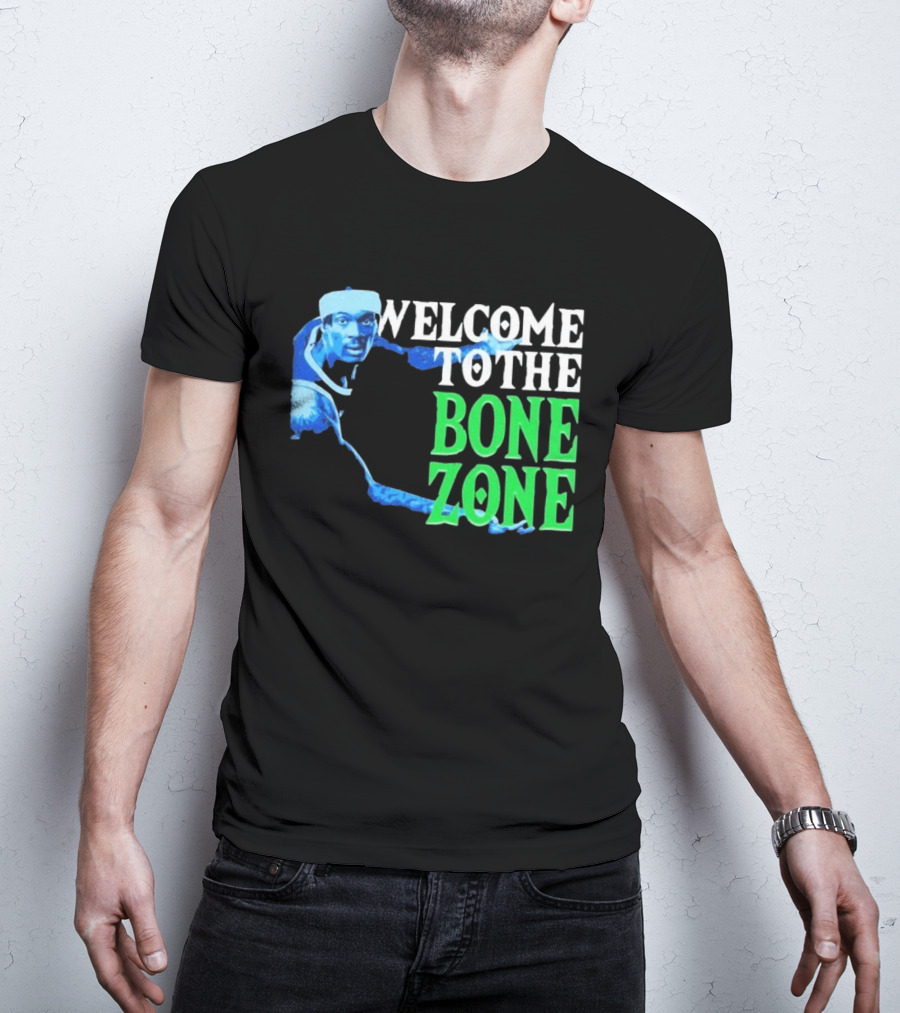 Welcome To The Bone Zone Minnesota Timberwolves Bones Hyland T-Shirt