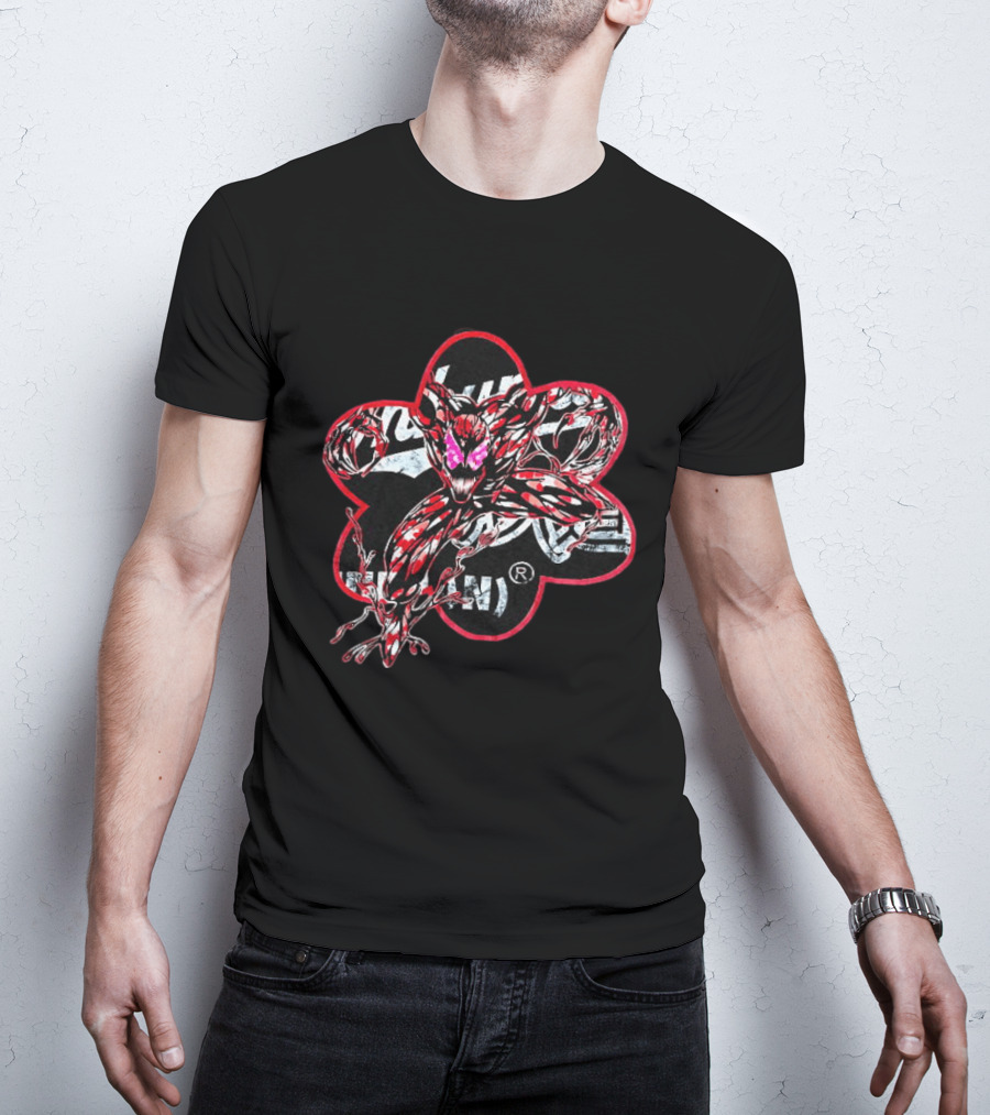 Carnage Marvel Comics Inhuman Villain Art From Inhuman Collection T-Shirt