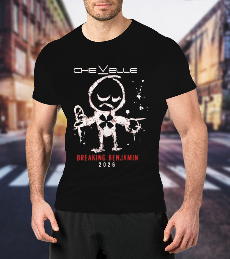 Chevelle Breaking Benjamin 2026 Tour T-Shirt