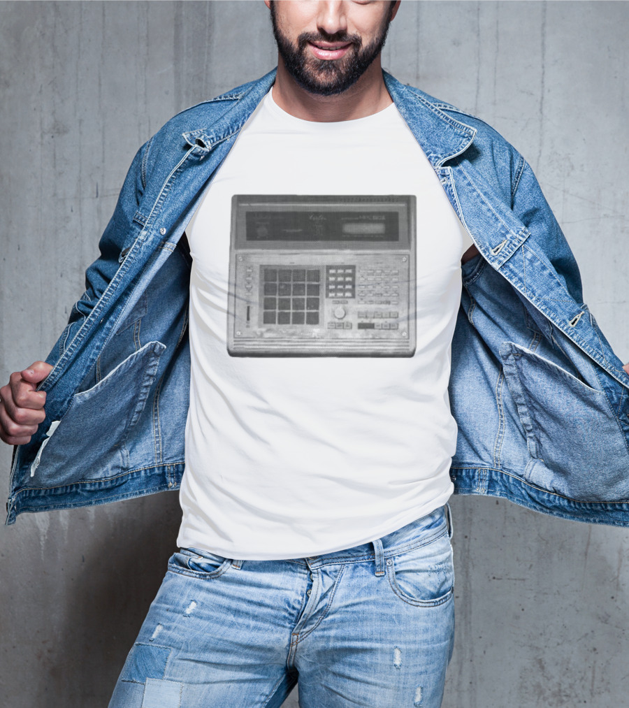 DJ Shadow Store Mo'wax Akai MPC Sequencer White T-Shirt