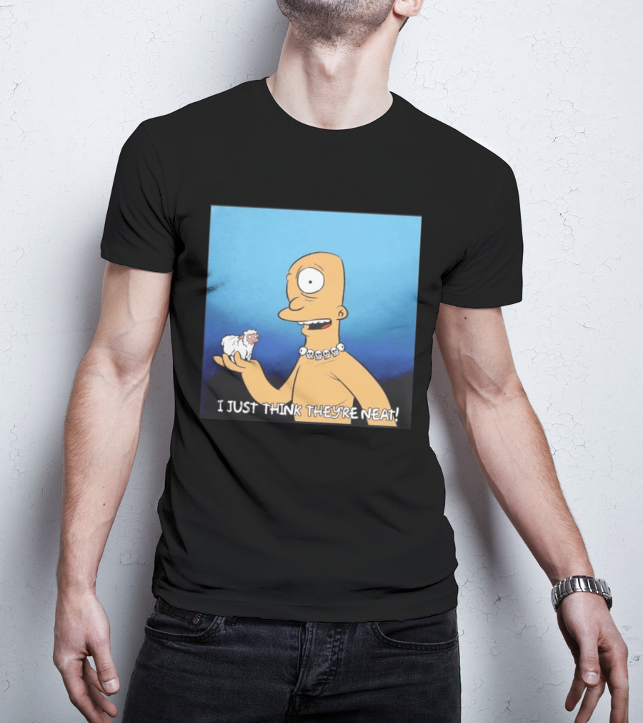 Odyssey The Cyclops I Just Think They're Neat Funny Cartoon T-Shirt