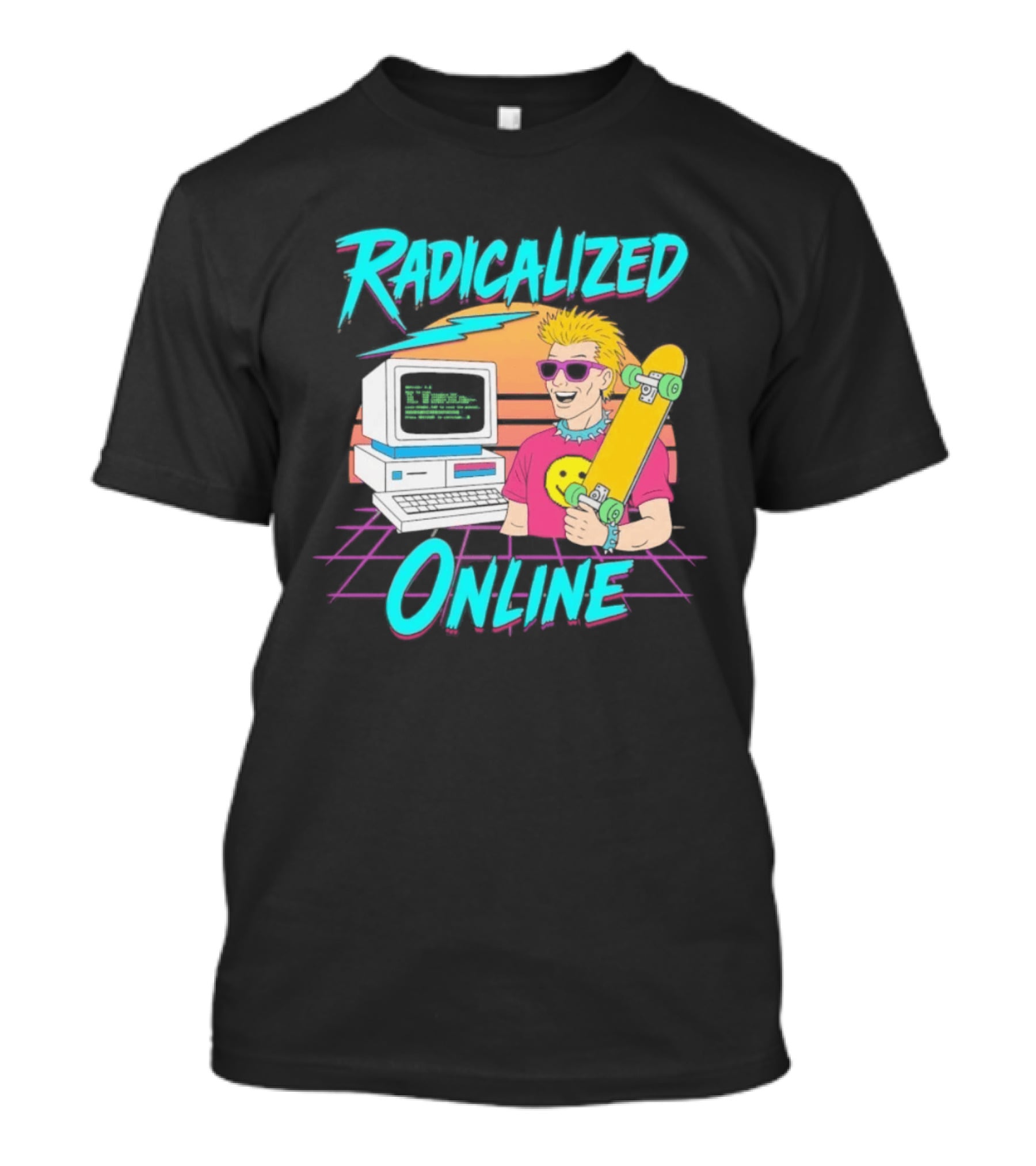 Radicalized Online Skater Computer T-Shirt