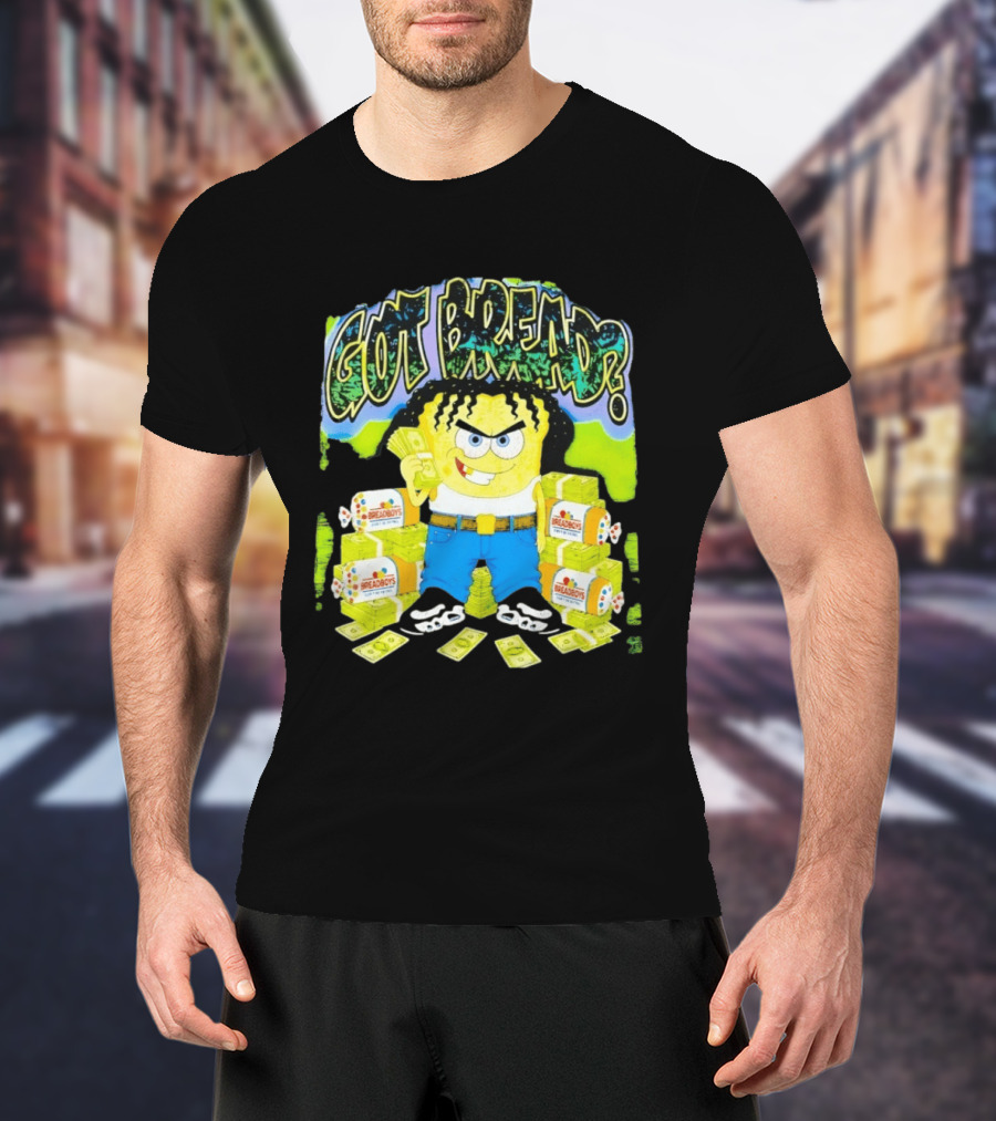 Got Bread Breadboys Cash Stacks And Cartoon Dollar Blocks T-Shirt