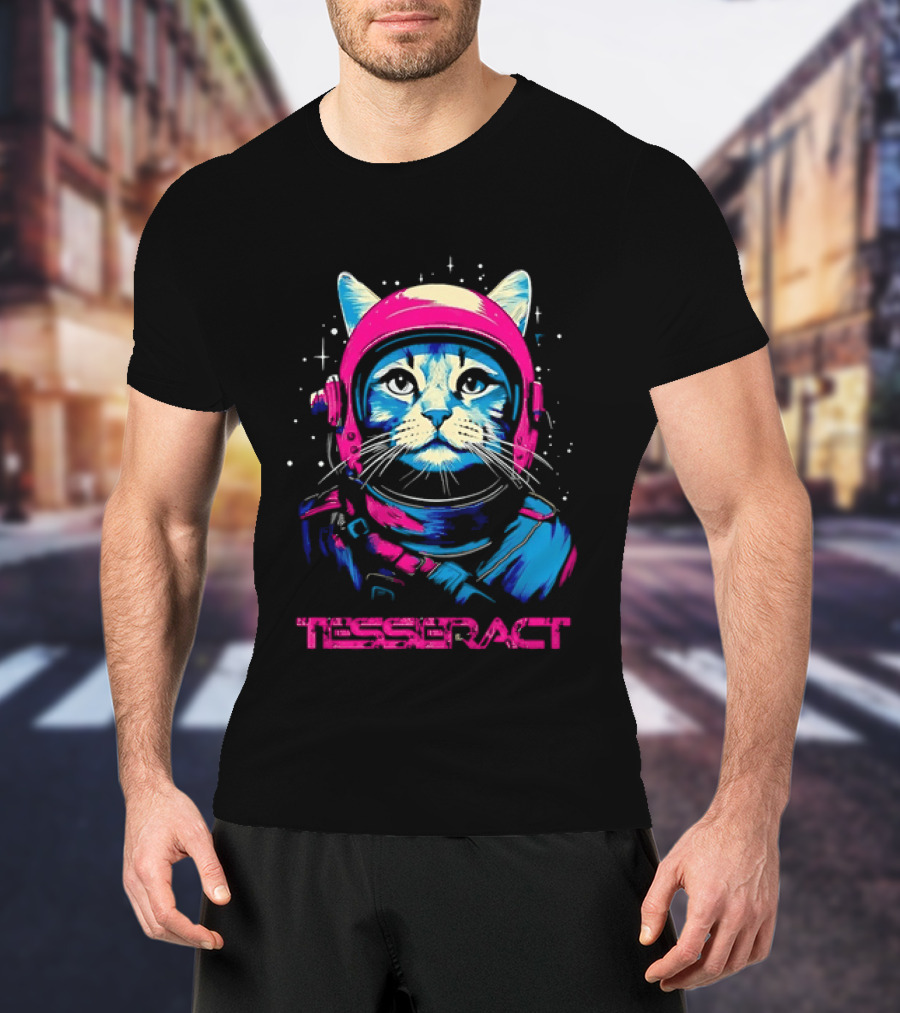 TesseracT Cosmic Cat Astronaut T-Shirt