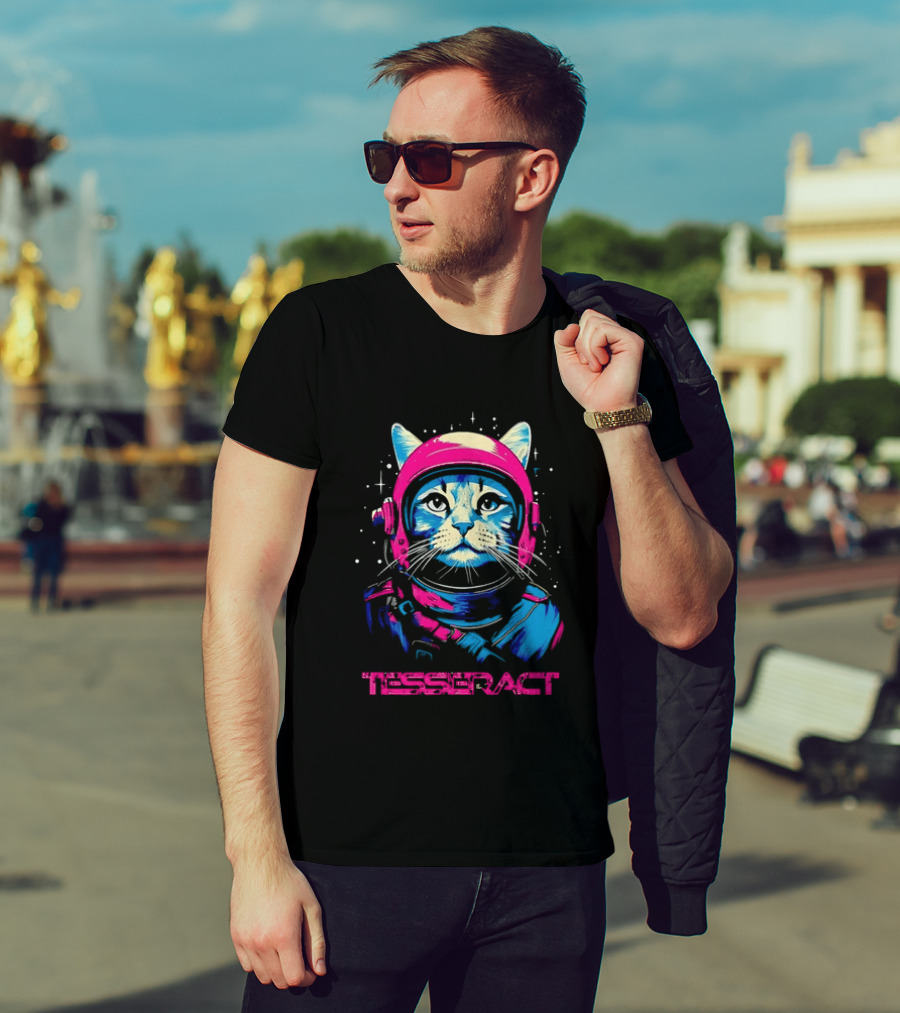 TesseracT Cosmic Cat Astronaut T-Shirt