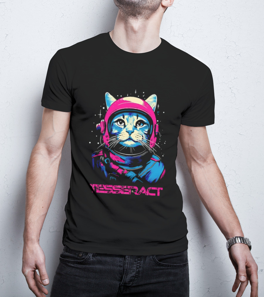 TesseracT Cosmic Cat Astronaut T-Shirt