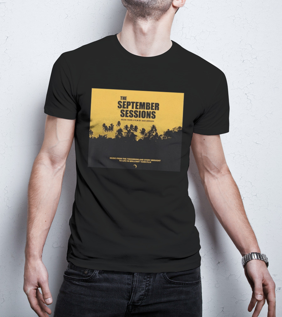 The September Sessions Music From A Film By Jack Johnson Tomorrowland Story 16mm Film T-Shirt