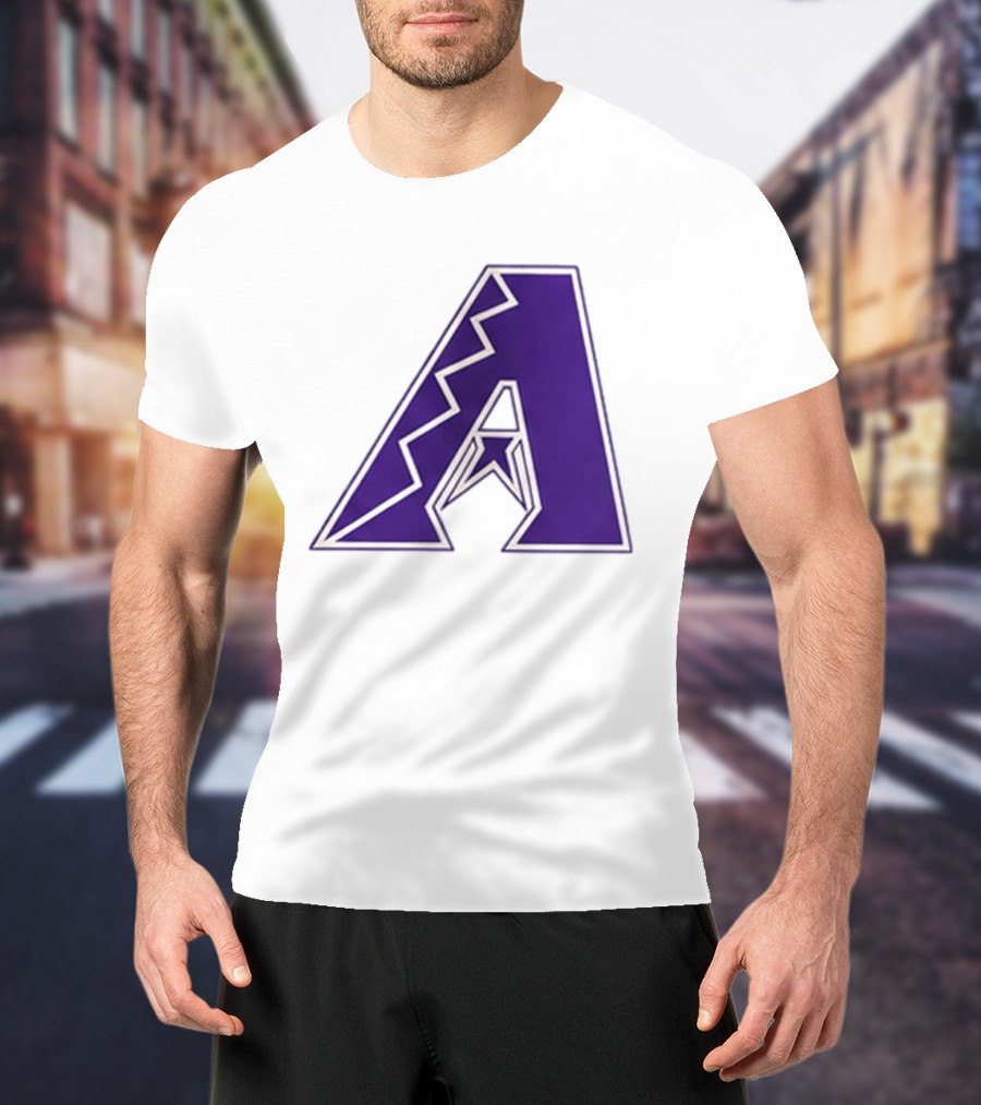 2026 Arizona Diamondbacks GCU Jersey Giveaway Purple "A" T-Shirt