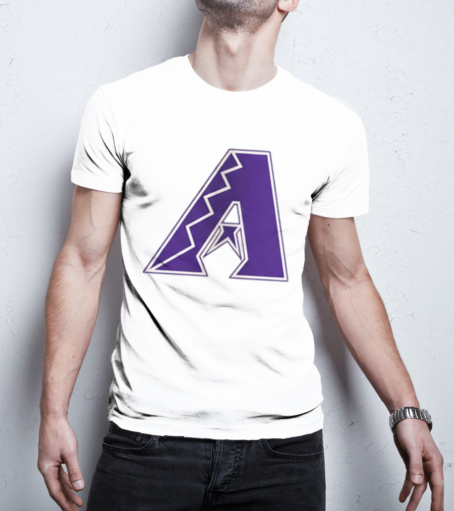 2026 Arizona Diamondbacks GCU Jersey Giveaway Purple "A" T-Shirt