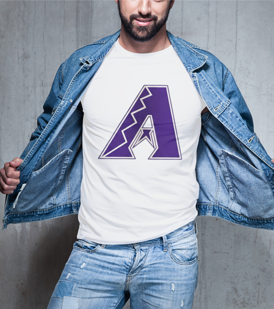 2026 Arizona Diamondbacks GCU Jersey Giveaway Purple "A" T-Shirt
