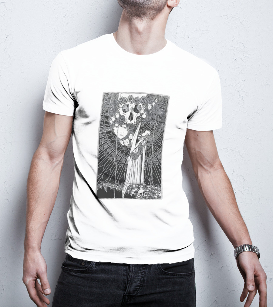 Alcest Kodama Album Art Black And White T-Shirt