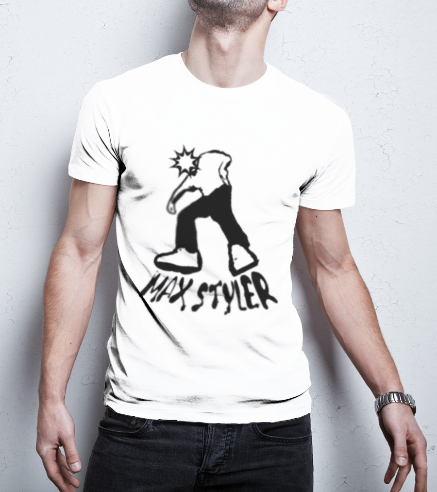Max Styler Dancer Silhouette With Raised Arm T-Shirt