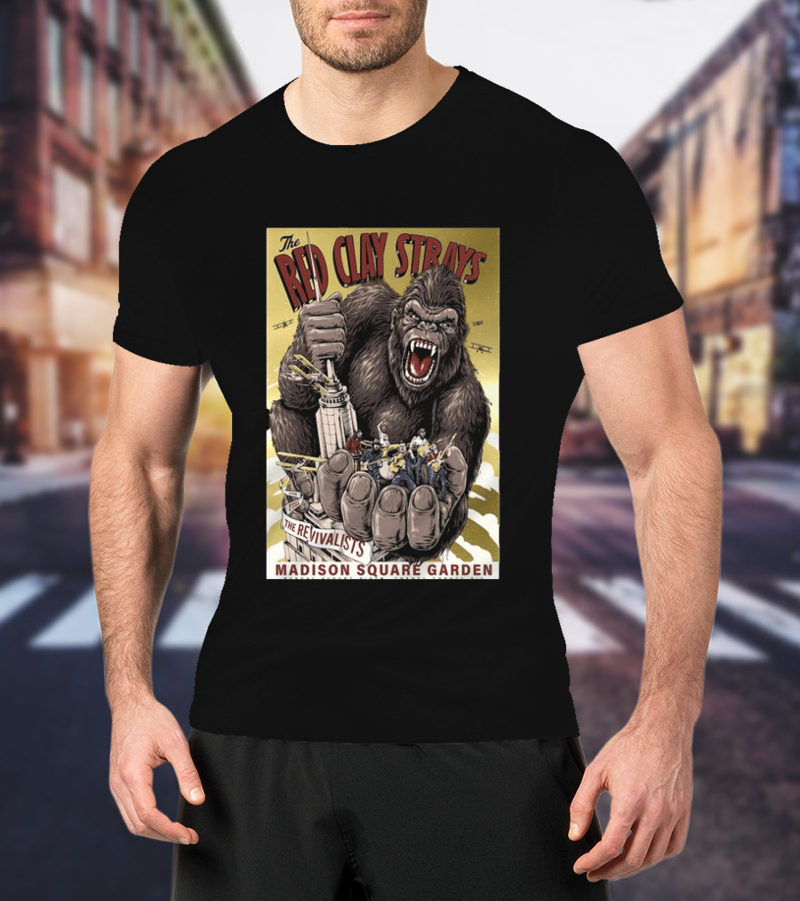 The Red Clay Strays The Revivalists Madison Square Garden New York August 09 2026 Concert T-Shirt