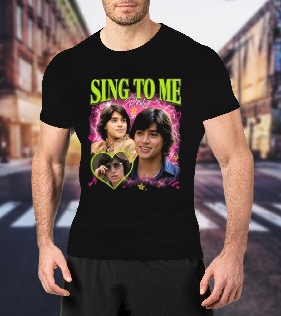 Sing To Me Paolo Lizzie McGuire Movie T-Shirt