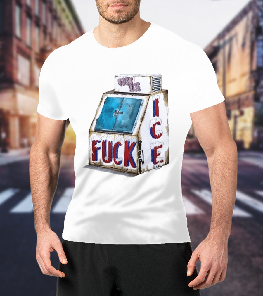 Fuck ICE No Human Is Illegal On Stolen Land T-Shirt