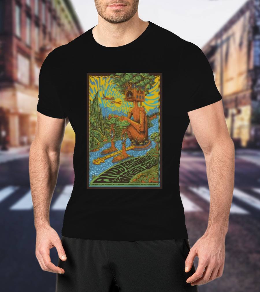 Andy Frasco Aug 14 2026 Atomic Block Party St. Louis MO Psychedelic T-Shirt