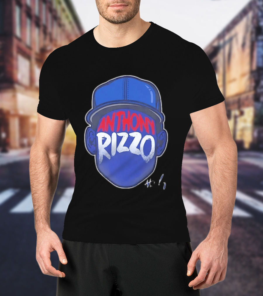 Anthony Rizzo Chicago Cubs Baseball Cap T-Shirt