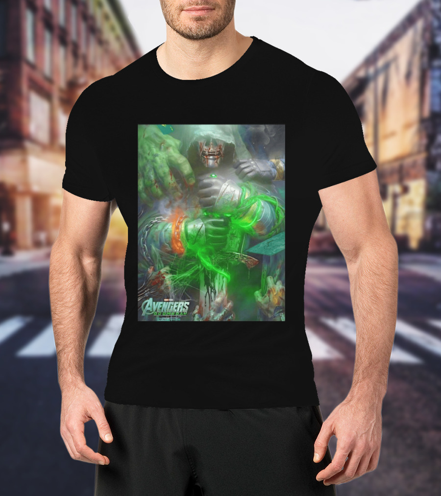 Avengers Doomsday Infinity Vision Powered Heroes Chaos T-Shirt