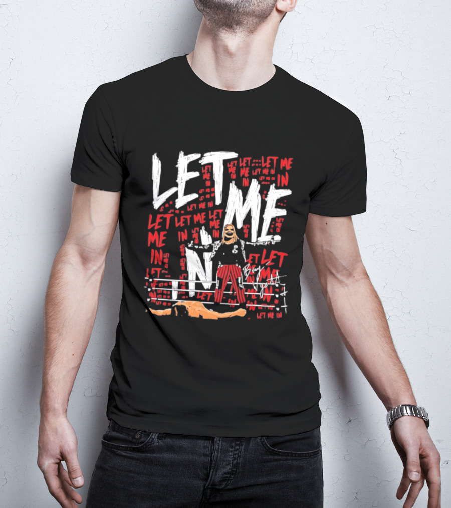 Bray Wyatt The Fiend Let Me In Wrestling Graffiti T-Shirt