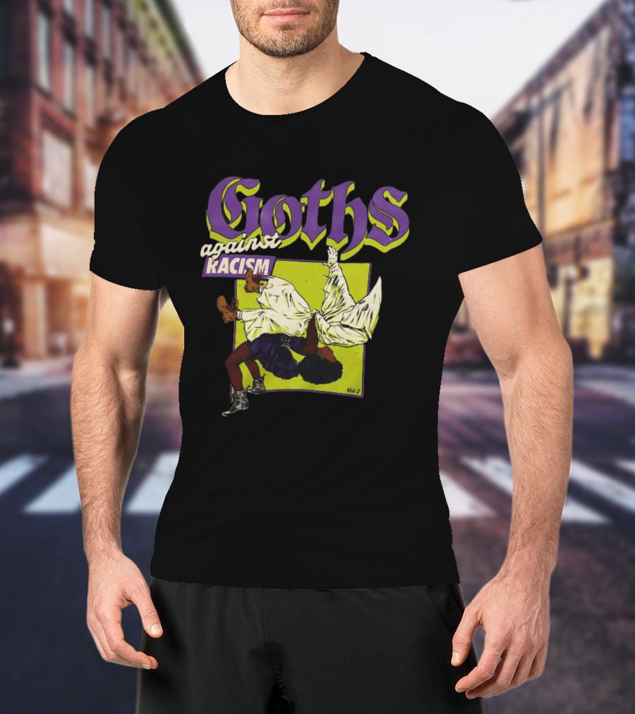 Goths Against Racism Vol 2 Dance Fight T-Shirt