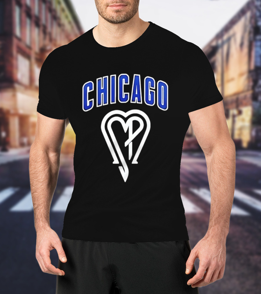 Chicago City Heart Love T-Shirt