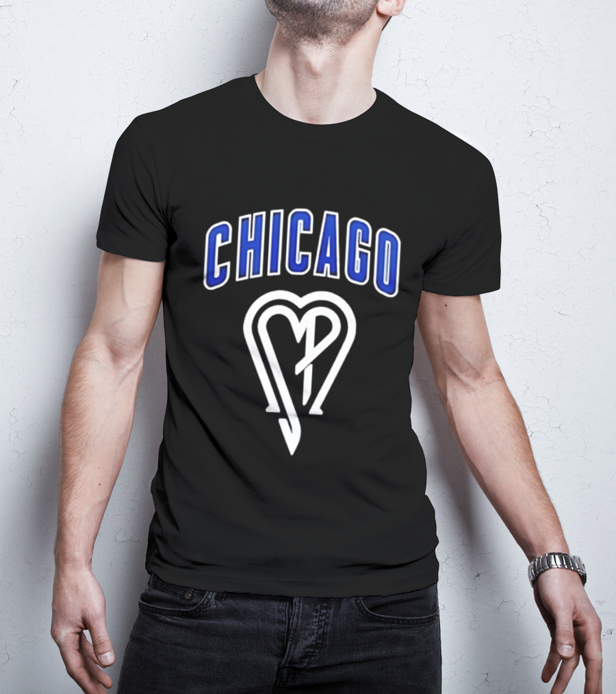 Chicago City Heart Love T-Shirt