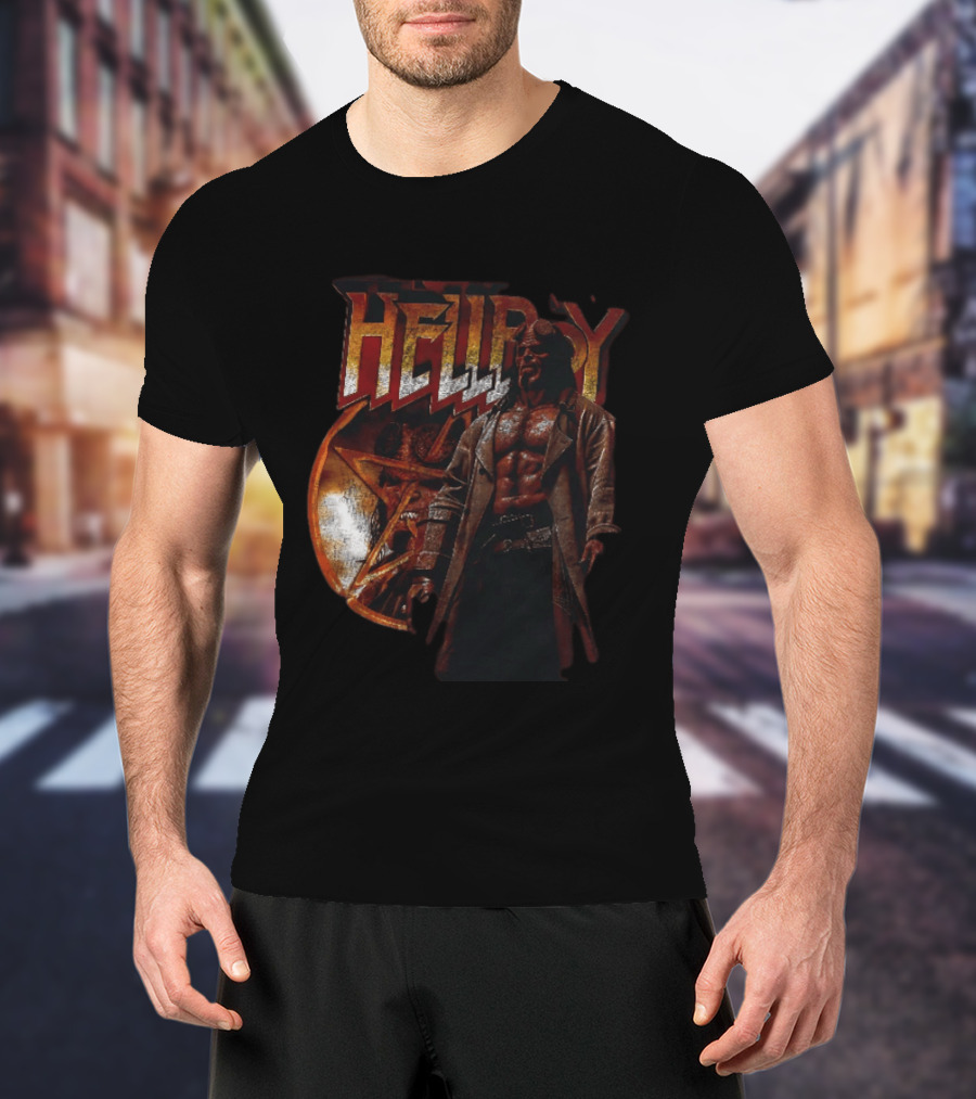 Hellboy Mike Mignola Dark Horse Comics T-Shirt