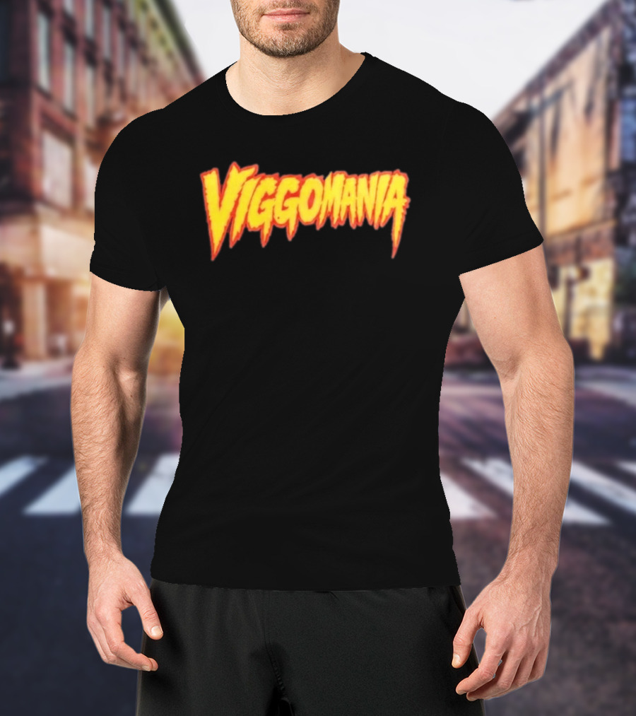 VIGGOMANIA Bold Retro Style Text Trend T-Shirt