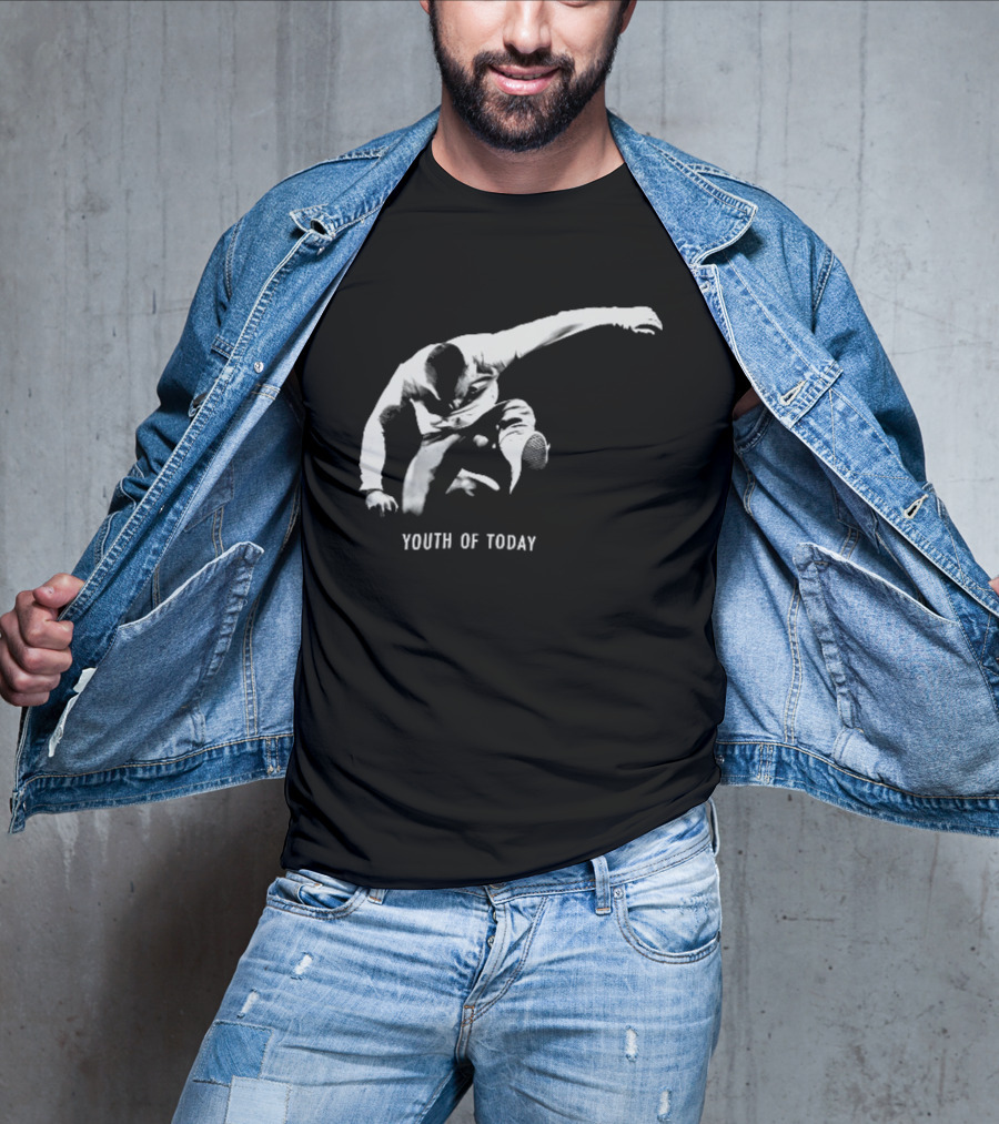Youth Of Today Hardcore Punk Iconic Jump T-Shirt