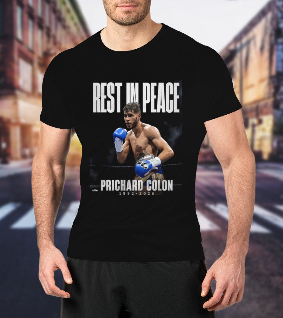 Rest In Peace Prichard Colón 1992 2026 Boxing T-Shirt