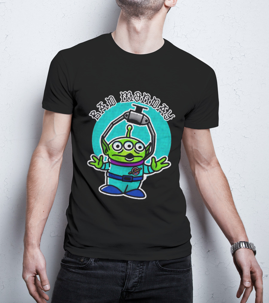 Bad Monday Toy Story Alien With Claw Gothic T-Shirt