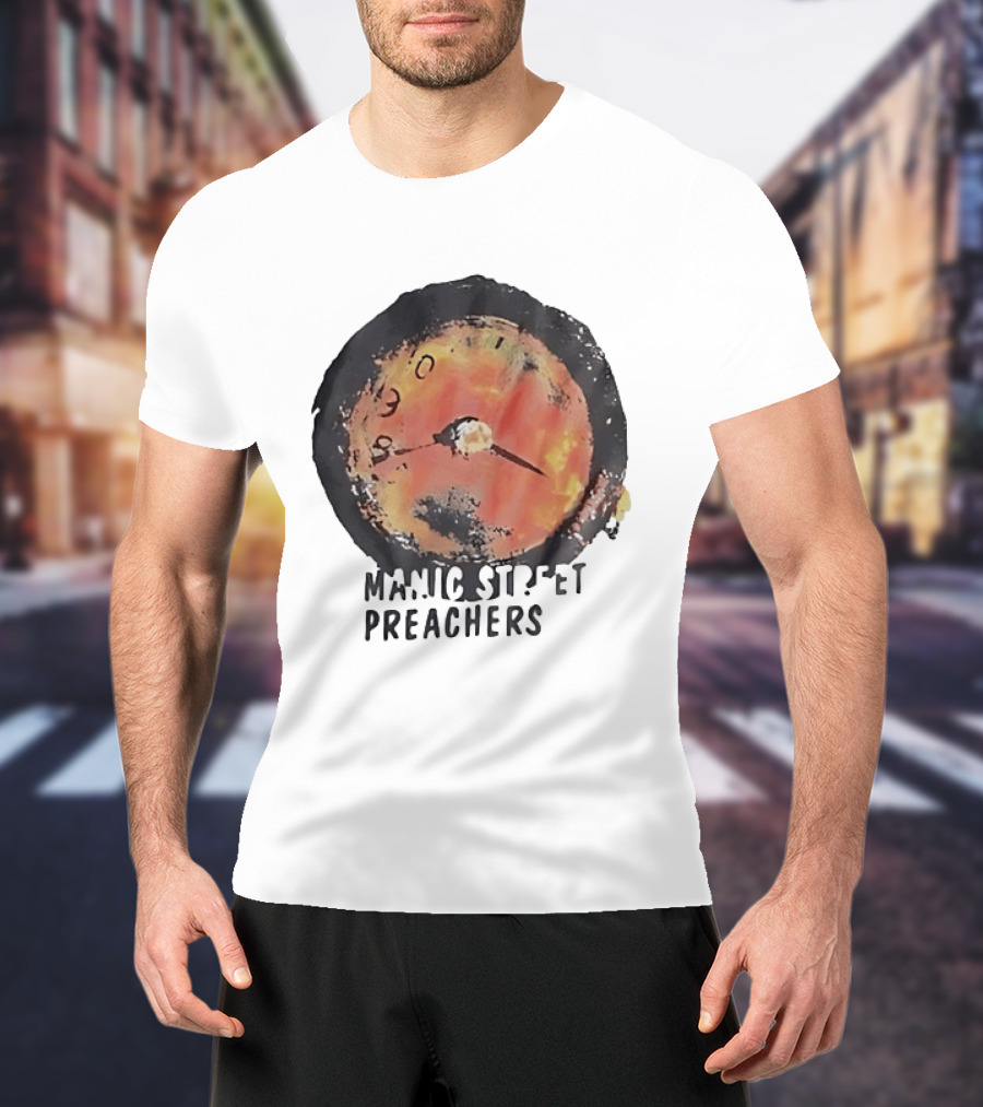 Manic Street Preachers Alternative Rock Band Dial T-Shirt