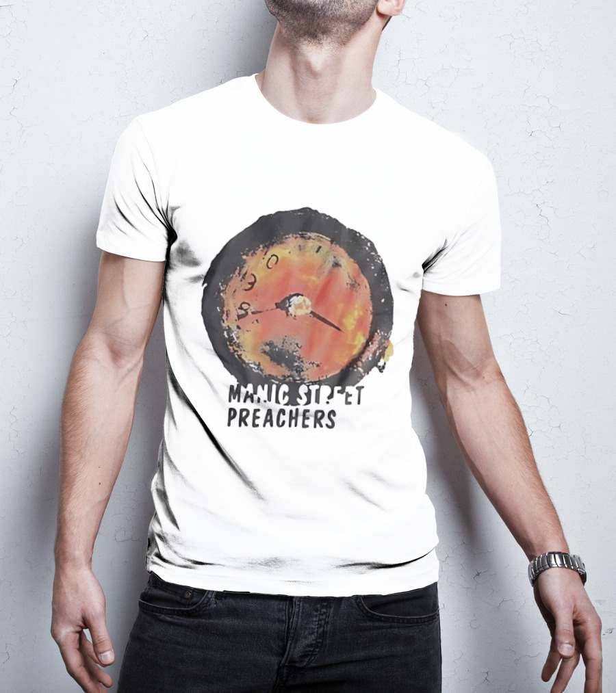 Manic Street Preachers Alternative Rock Band Dial T-Shirt