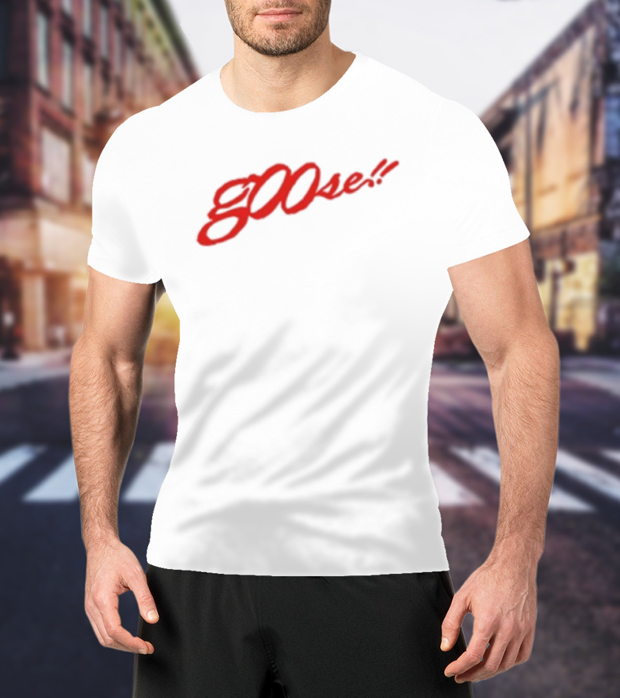Grent Perez G00se Baseball Red Script T-Shirt