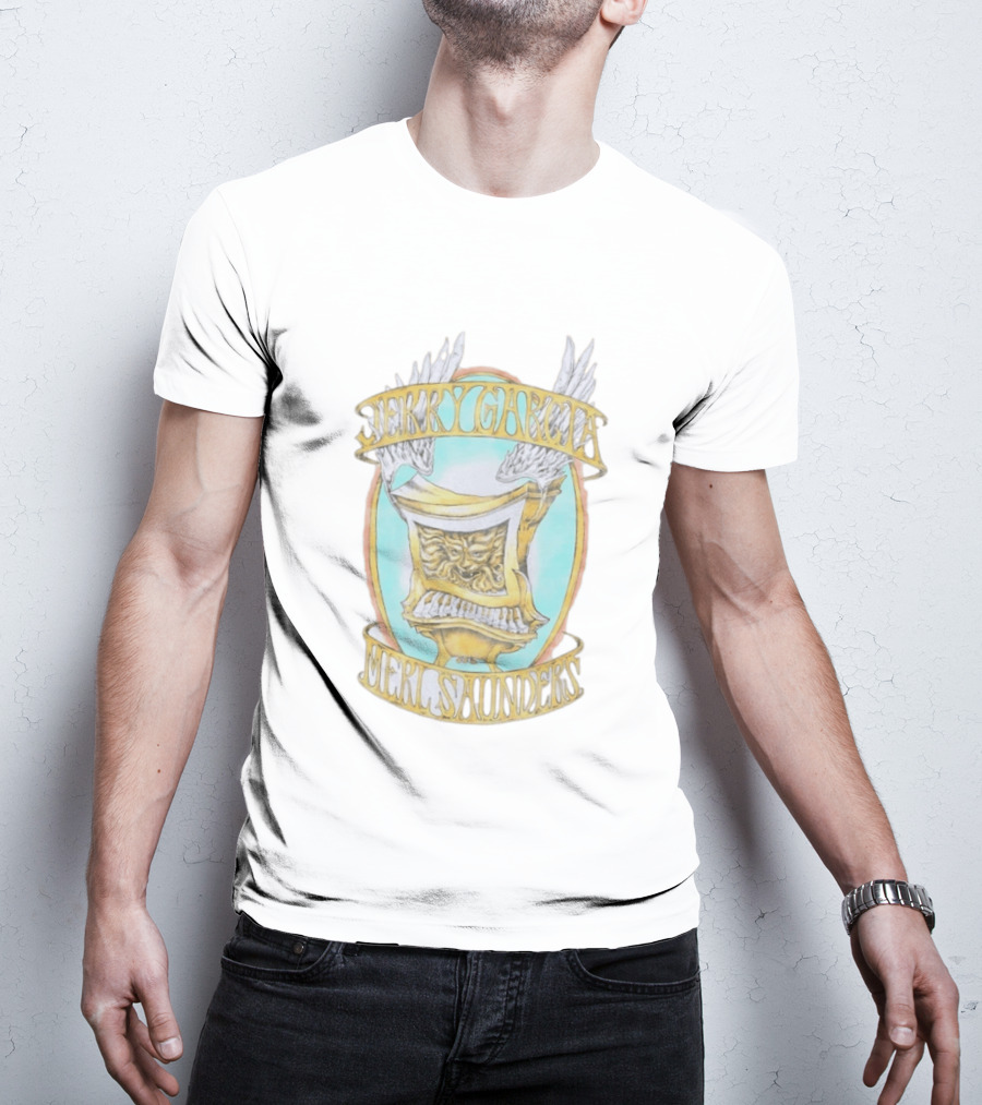 Jerry Garcia Merl Saunders Winged Piano Collaboration T-Shirt
