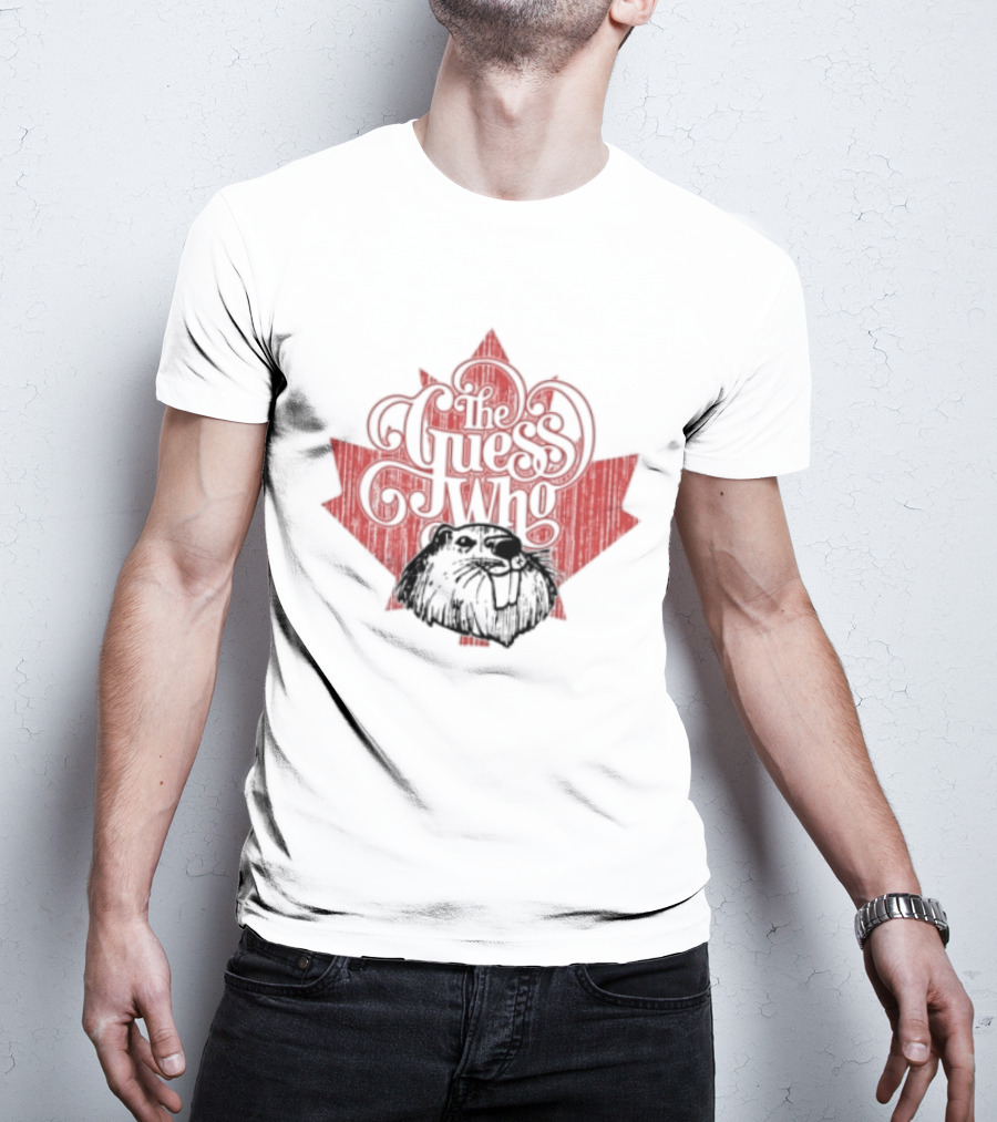 The Guess Who Beaver Maple Leaf Canadian T-Shirt