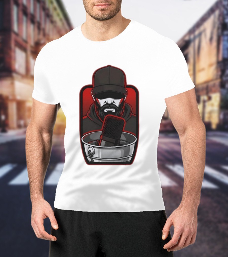 Pat McAfee Show Podcast Host Sports Enthusiast Iconic Microphone T-Shirt