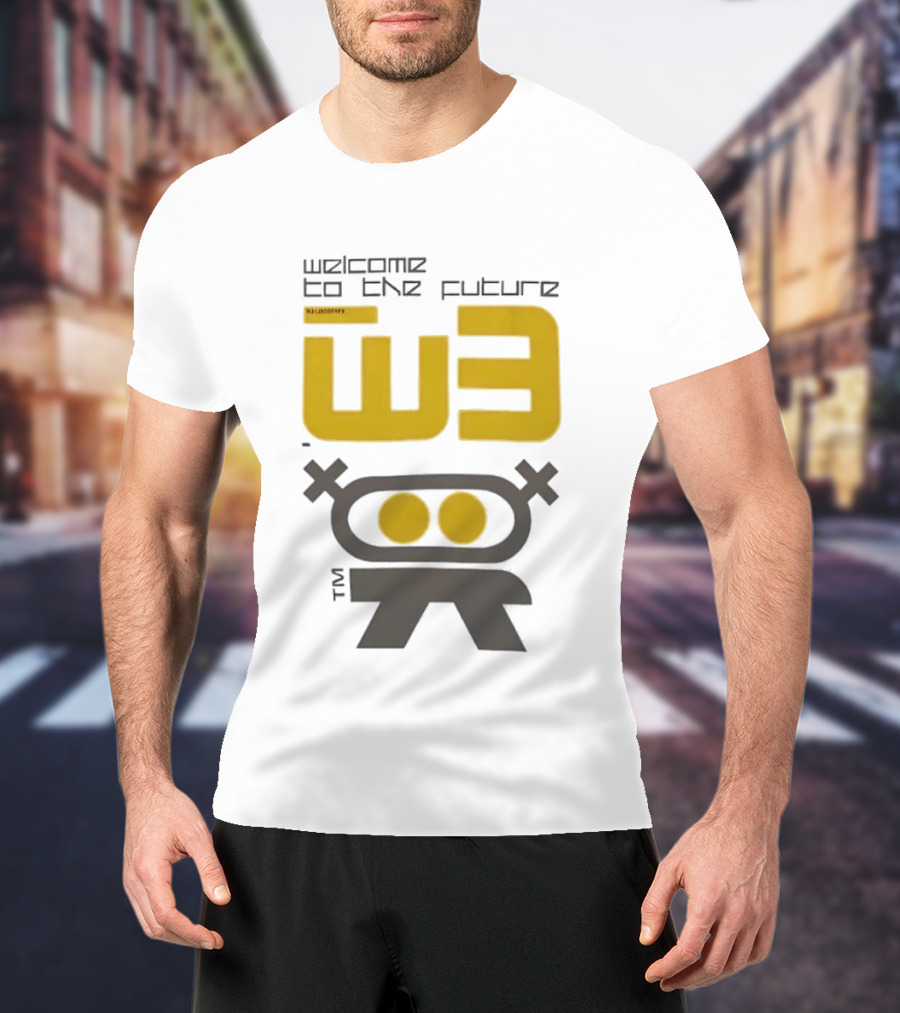 Welcome To The Future W3 Logotype TM T-Shirt