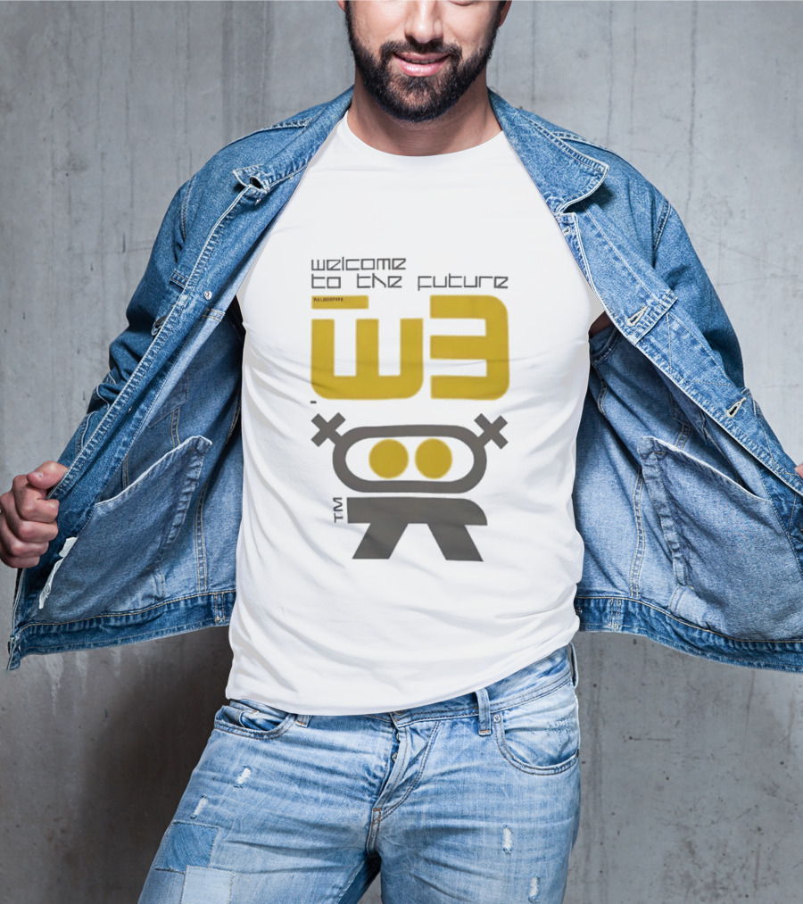 Welcome To The Future W3 Logotype TM T-Shirt
