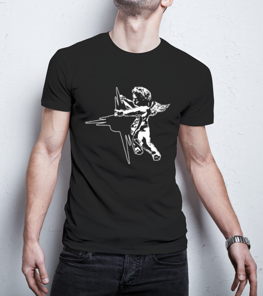 Bad Suns Store Cherub Angel With Bow And Arrow T-Shirt