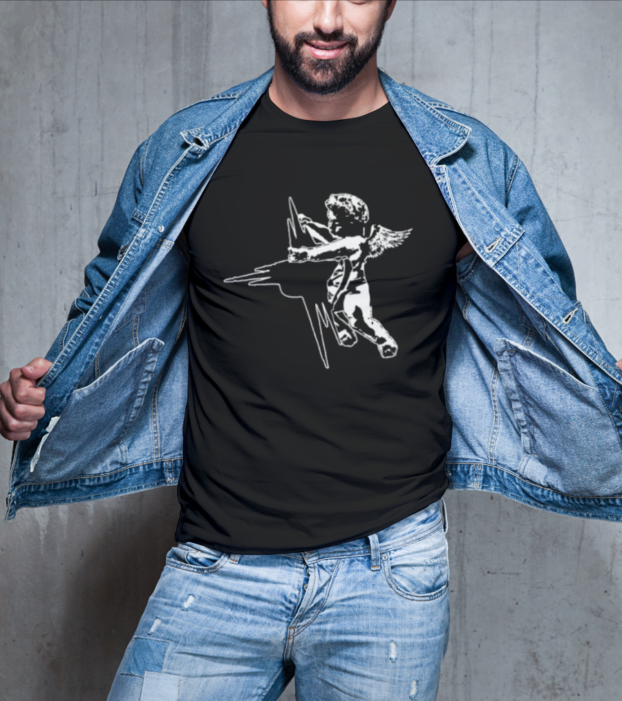 Bad Suns Store Cherub Angel With Bow And Arrow T-Shirt