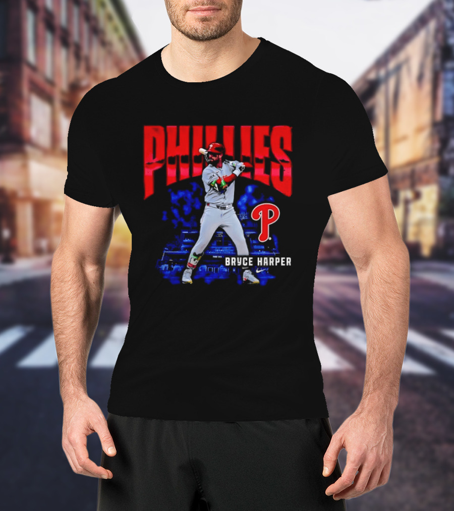 Bryce Harper Phillies Baseball Philadelphia Star T-Shirt