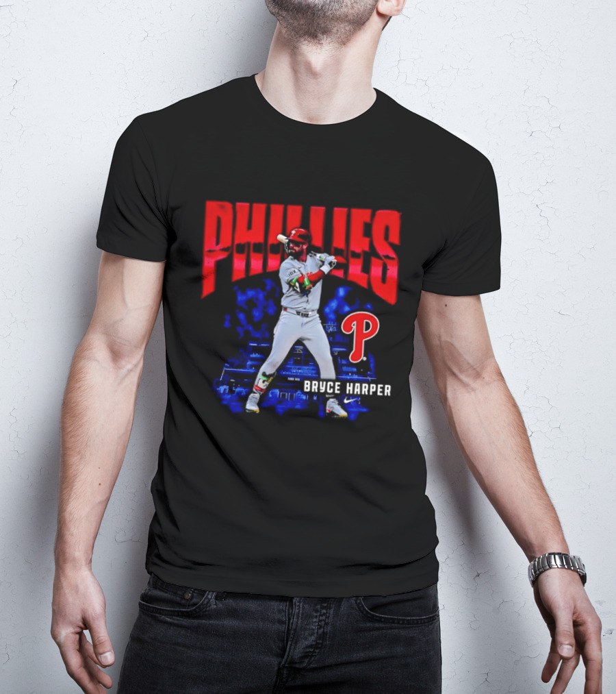 Bryce Harper Phillies Baseball Philadelphia Star T-Shirt