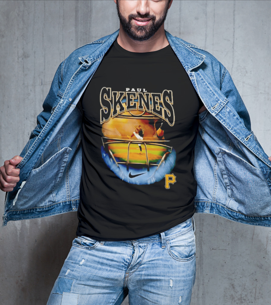 Paul Skenes Pittsburgh Pirates Ballpark Action Nike T-Shirt