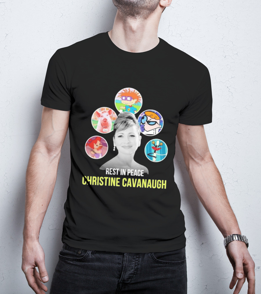 Rest In Peace Christine Cavanaugh Chuckie Dexter Babe Gosalyn Globehornet T-Shirt