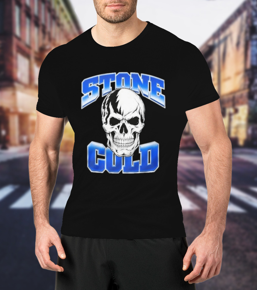 Stone Cold Skull Kevin Owens T-Shirt