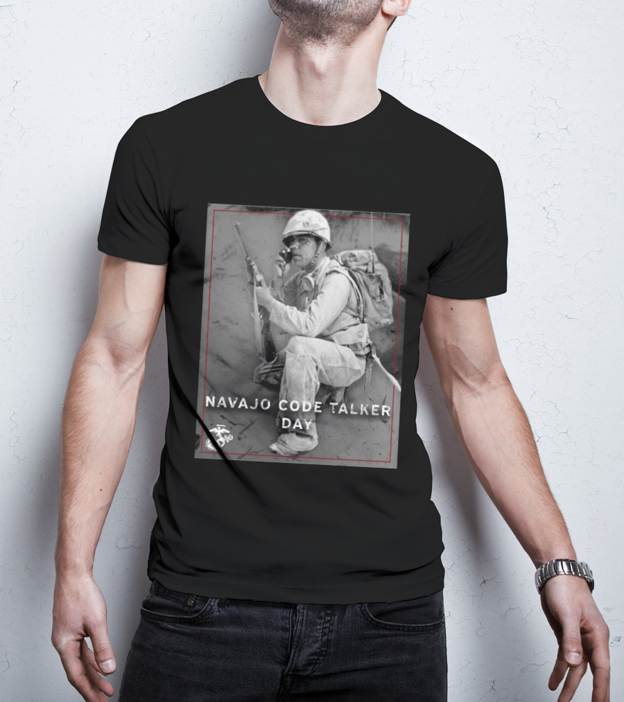 Navajo Code Talker Day Marine Corps T-Shirt